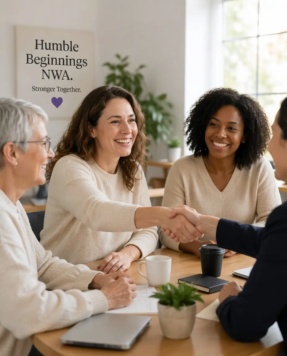 partner with nonprofit for women in Northwest Arkansas
